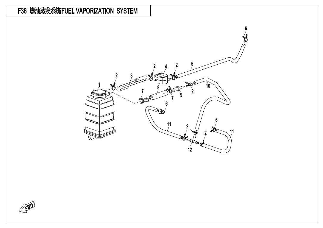 FUEL VAPORIZATION SYSTEM - F36