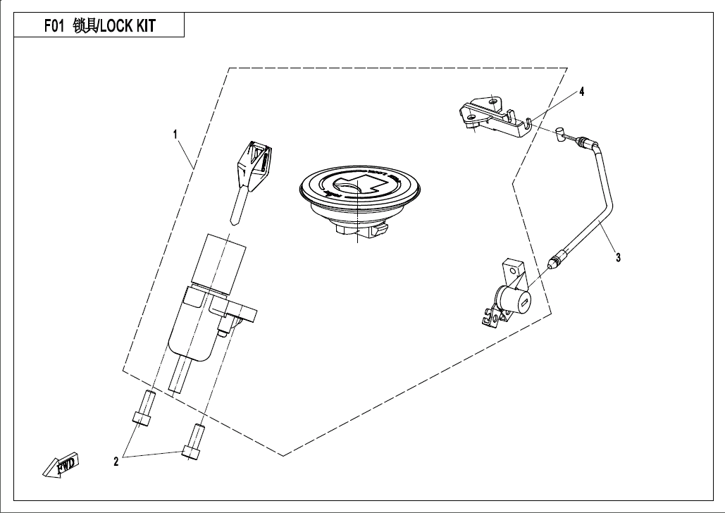 LOCK KIT - F01