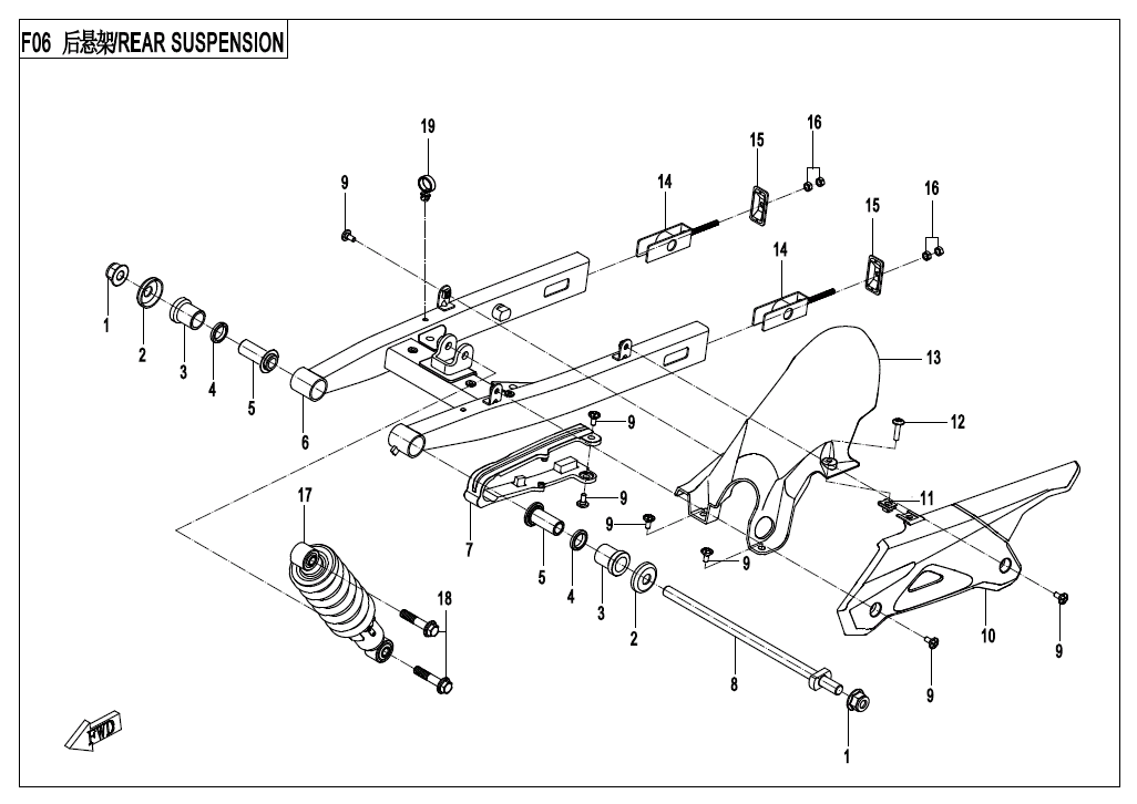 REAR SUSPENSION - F06