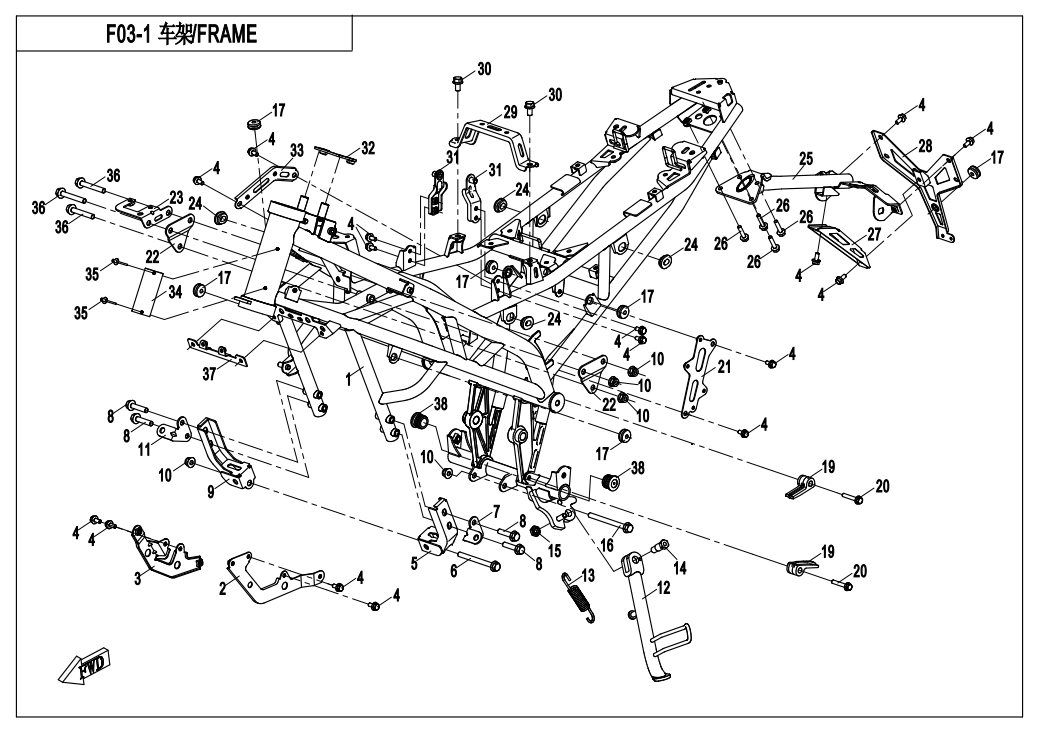 FRAME - F03-1-A