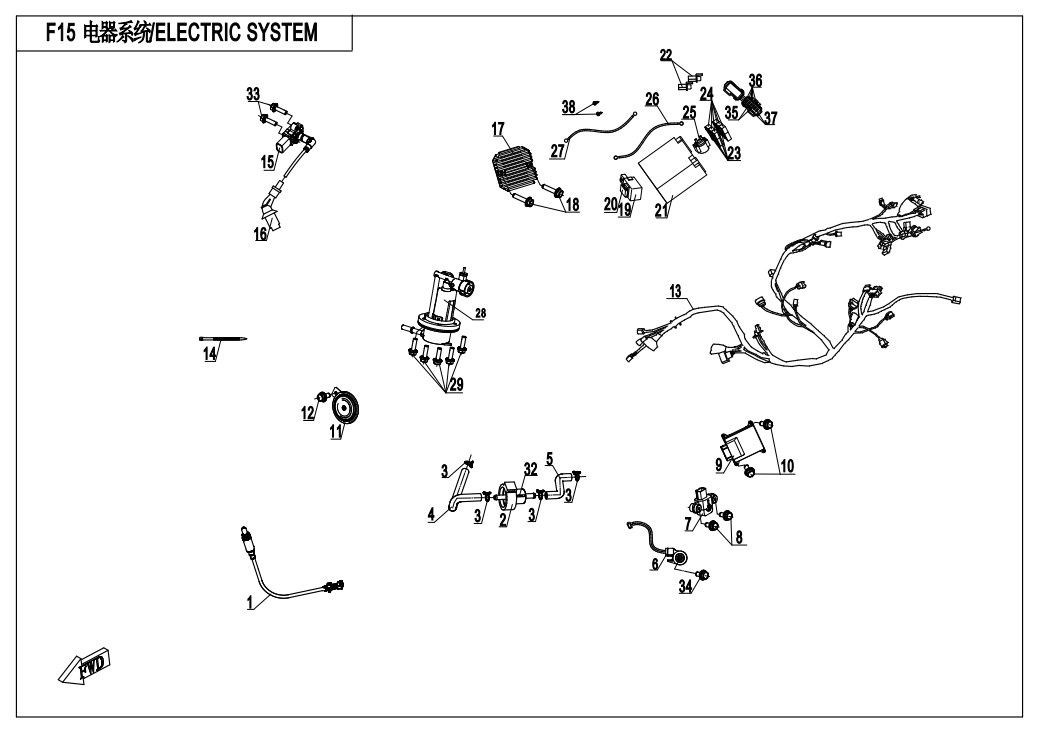 ELECTRIC SYSTEM - F15