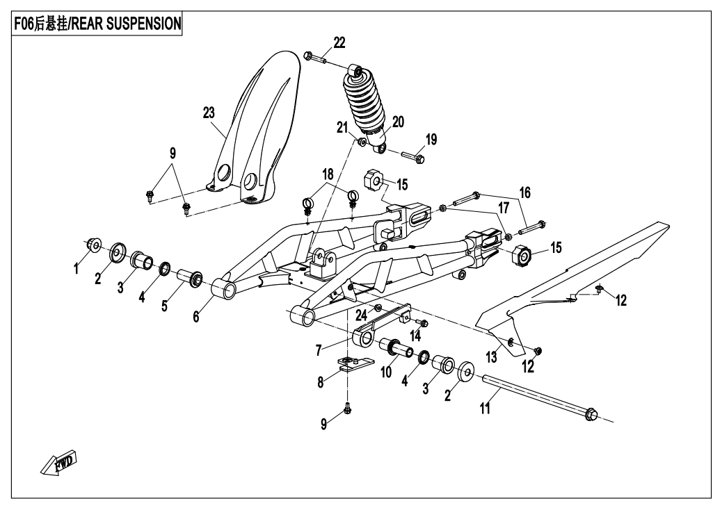 REAR SUSPENSION - F06