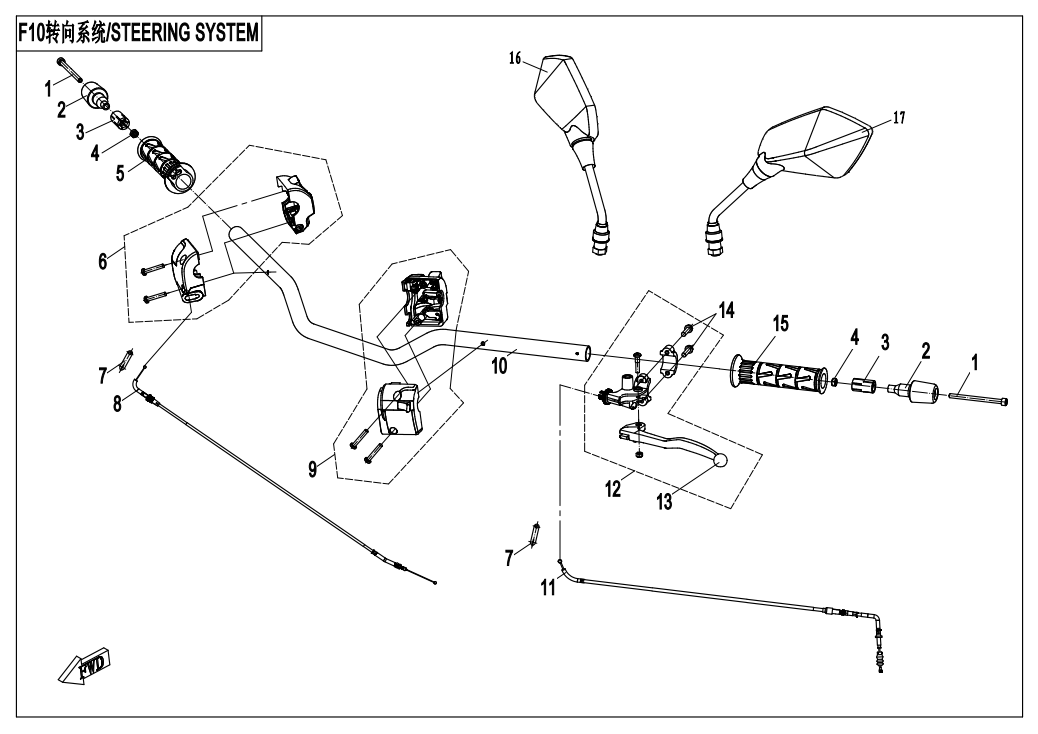 STEERING SYSTEM - F10