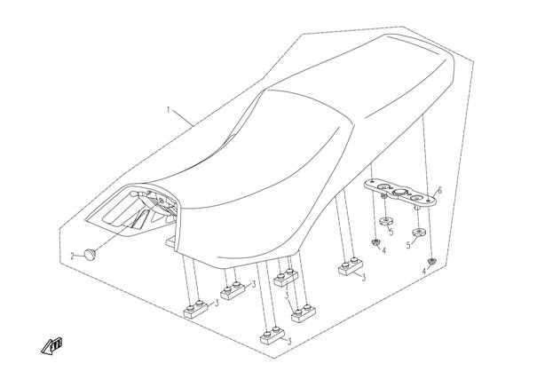 SEAT  ASSY - F18