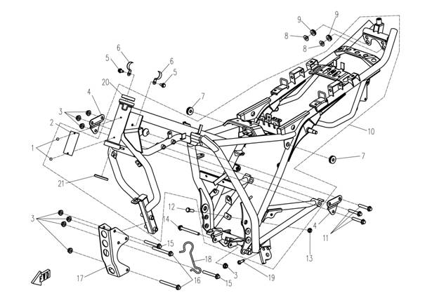 FRAME ASSY - F03
