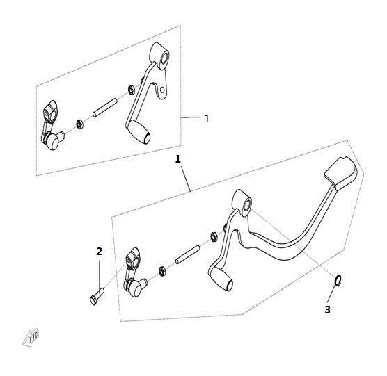 GEARSHIFT LEVER - F07