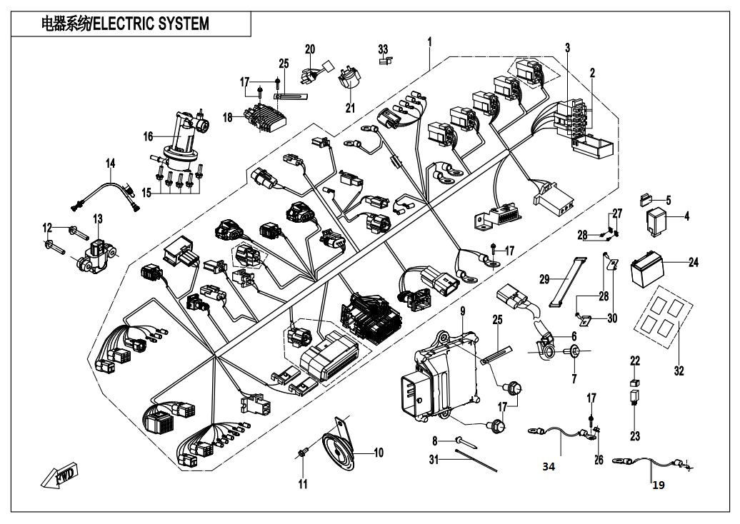 ELECTRIC SYSTEM - F15