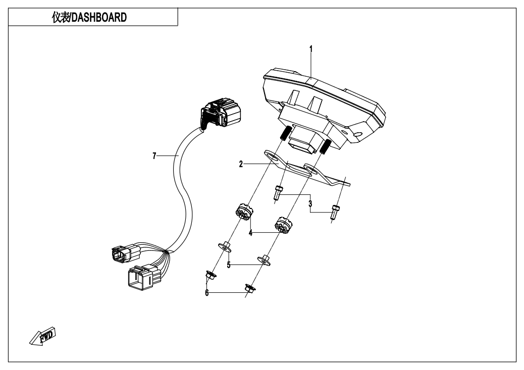DASHBOARD（ LCD） - F17-B