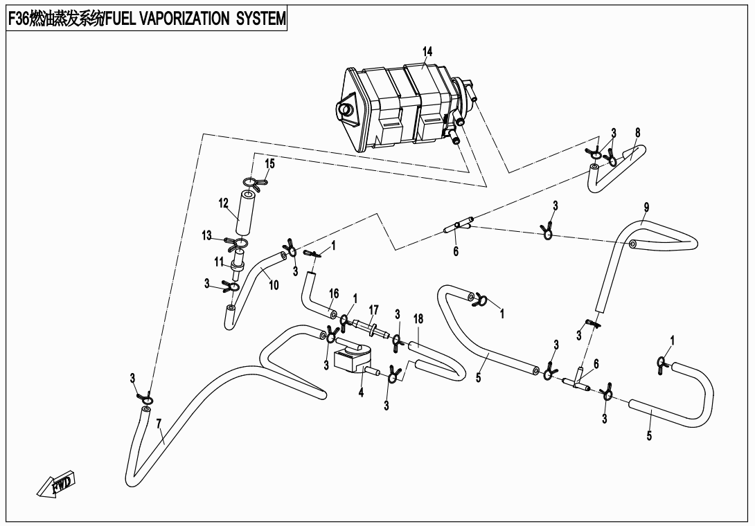 FUEL VAPORIZATION SYSTEM - F36