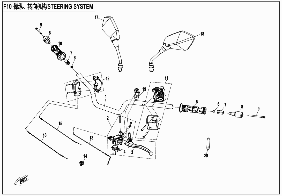STEERING SYSTEM - F10