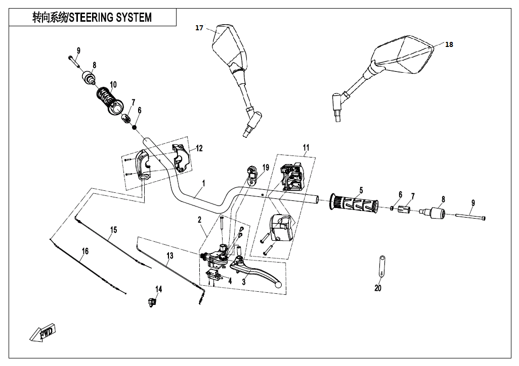 STEERING SYSTEM - F10