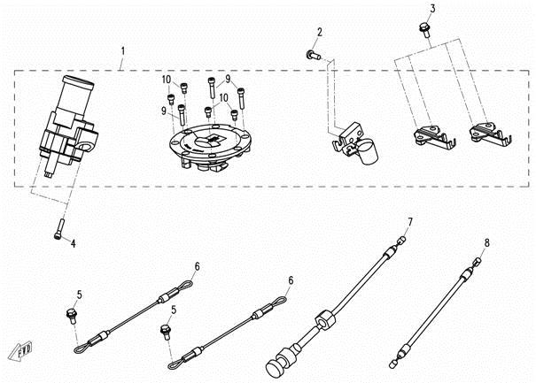 LOCK ASSY - F01