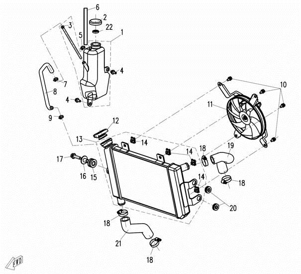 COOLING SYSTEM - F18
