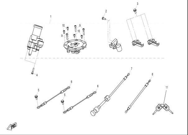 LOCK ASSY - F01