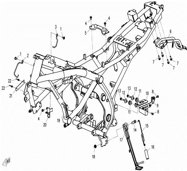 FRAME ASSY. - F03