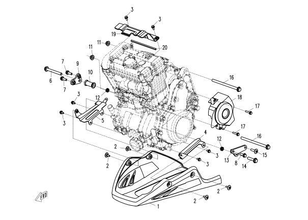ENGINE FITTING PARTS - F00