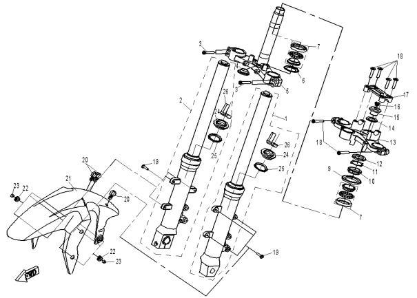 FRONT SUSPENSION - F05