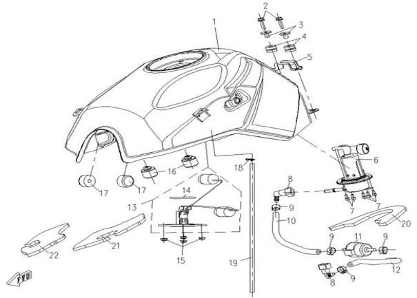 FUEL TANK - F12