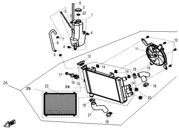 COOLING SYSTEM - F18