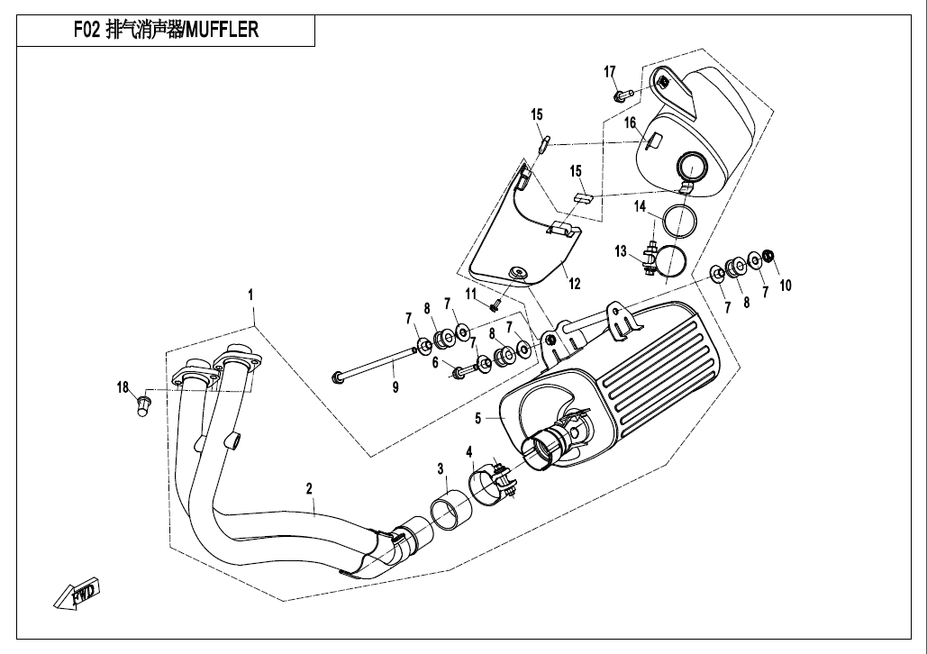 MUFFLER - F02