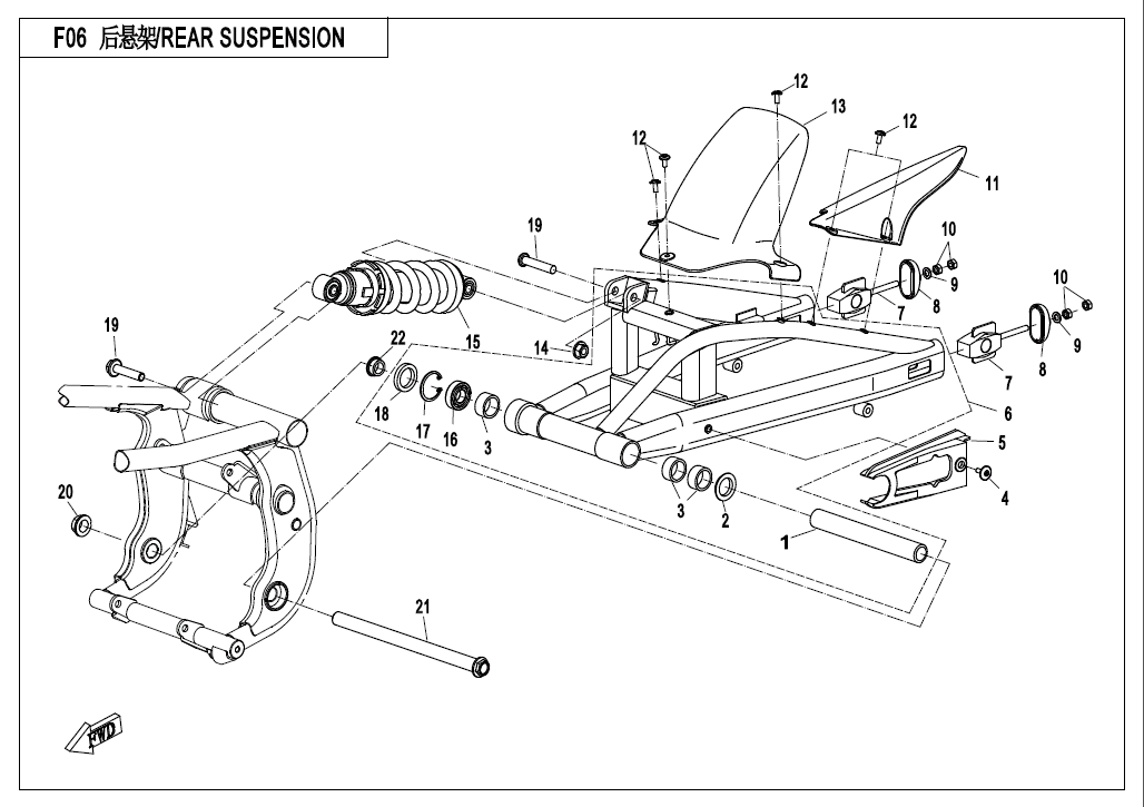 REAR SUSPENSION - F06