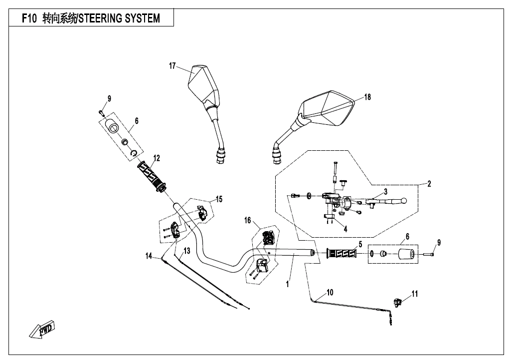 STEERING SYSTEM - F10