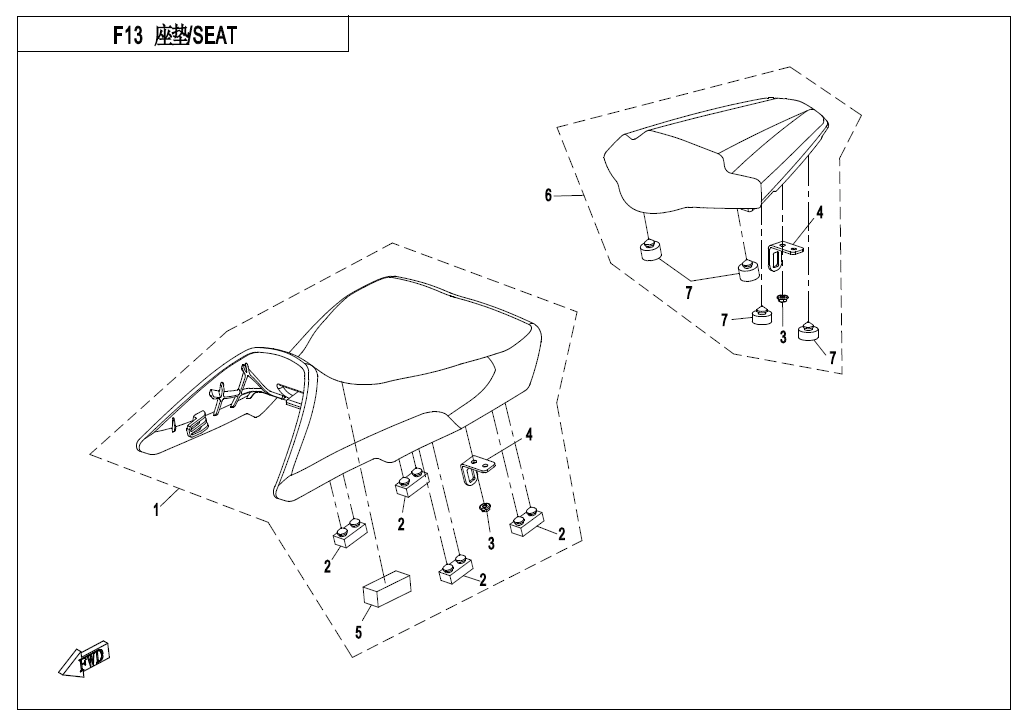 SEAT - F13