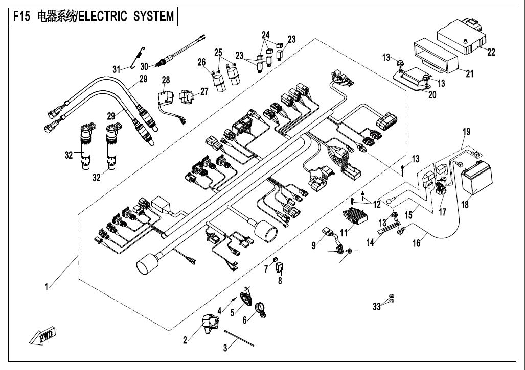 ELECTRIC SYSTEM - F15