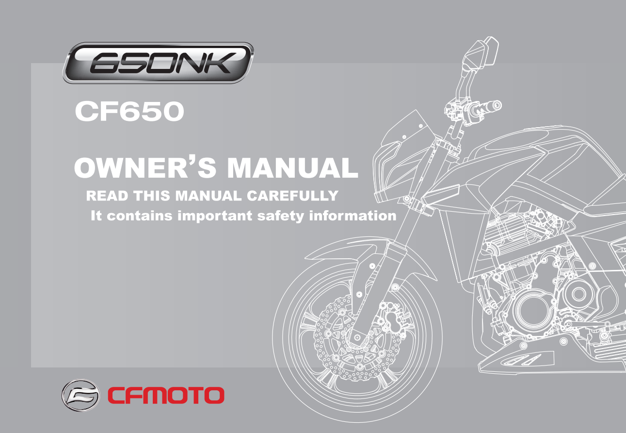 OWNER’S MANUAL - F38