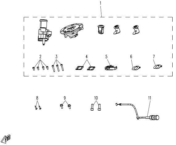 LOCK ASSY - F01