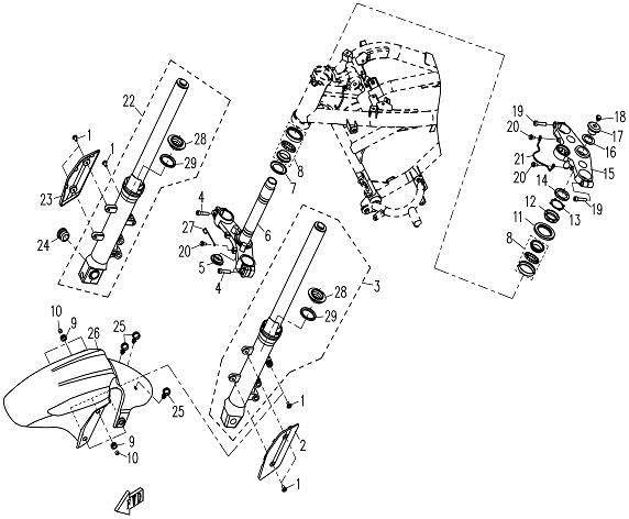 FRONT SUSPENSION - F05