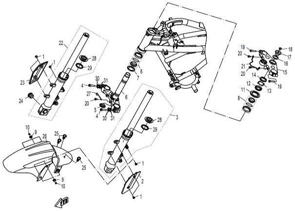 FRONT SUSPENSION - F05