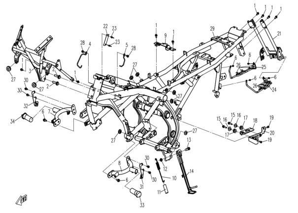 FRAME ASSY - F03