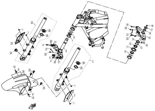 FRONT SUSPENSION - F05