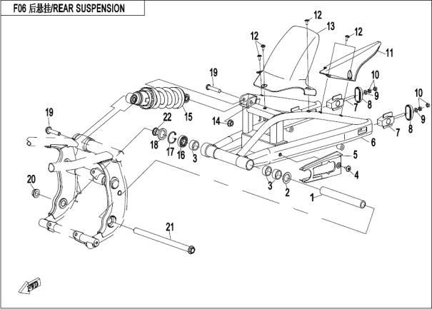 REAR SUSPENSION - F06-ABS