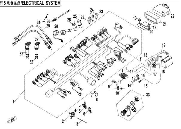 ELECTRIC SYSTEM - F15-ABS