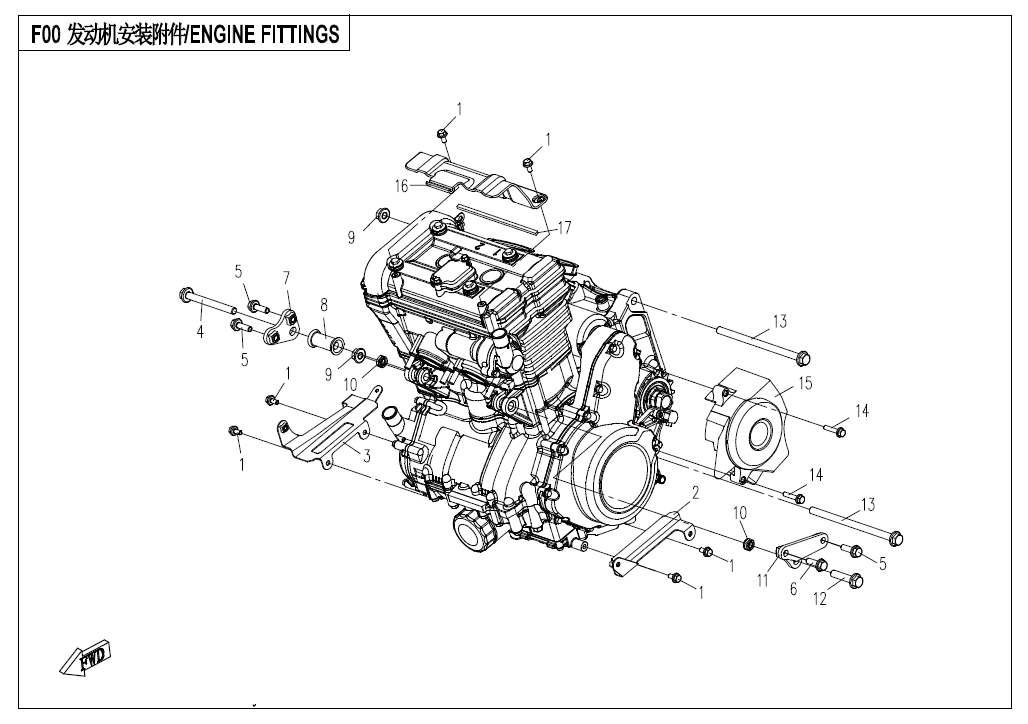 ENGINE FITTINGS - F00