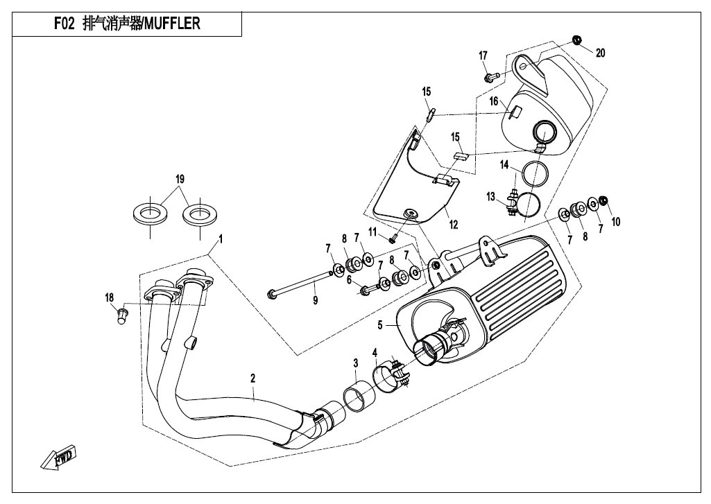 MUFFLER - F02