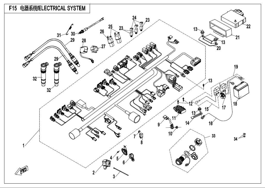 ELECTRIC SYSTEM - F15