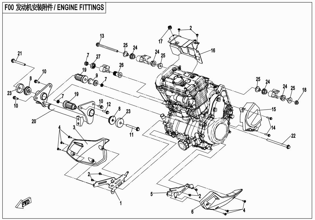 ENGINE FITTINGS - F00