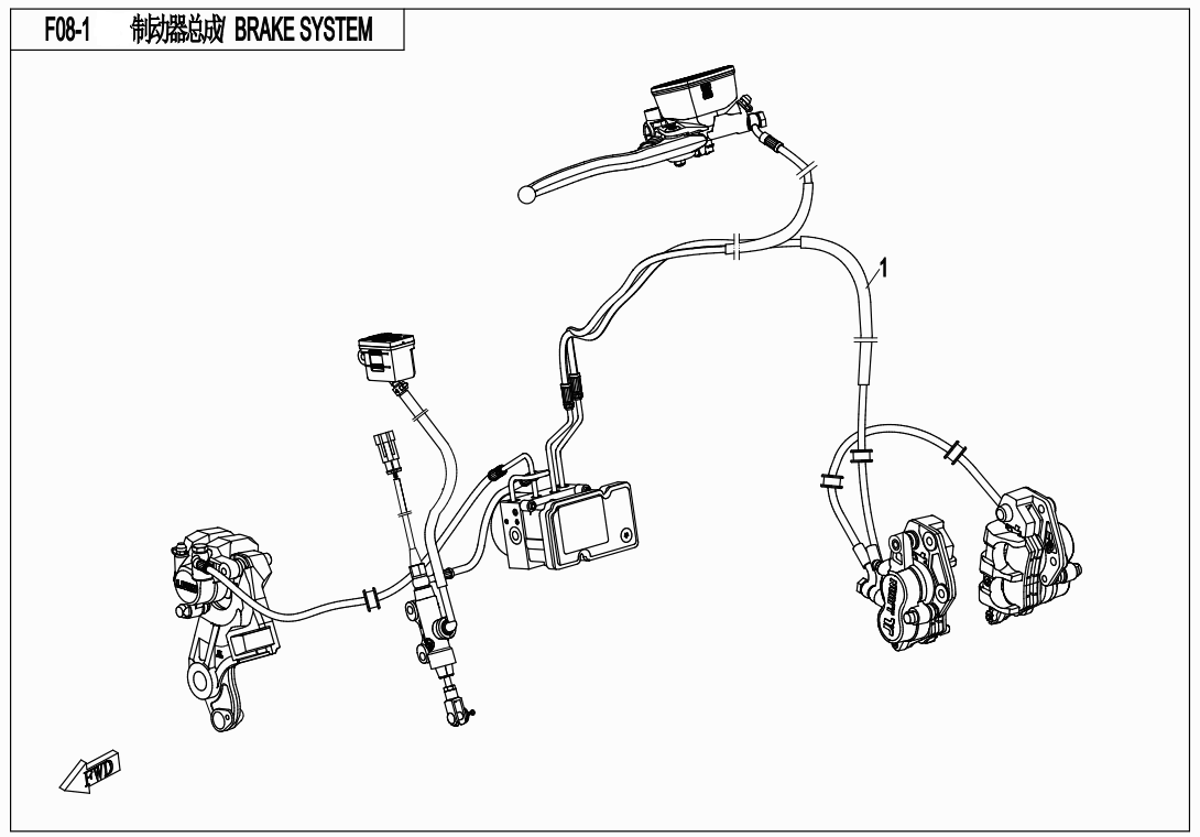 BRAKE SYSTEM - F08-1