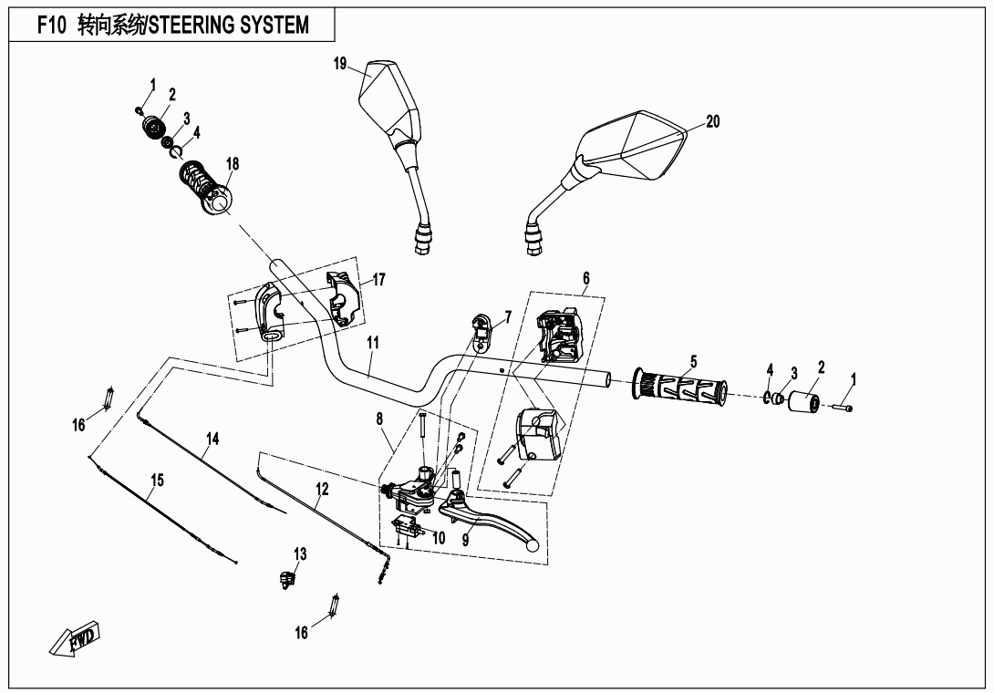 STEERING SYSTEM - F10
