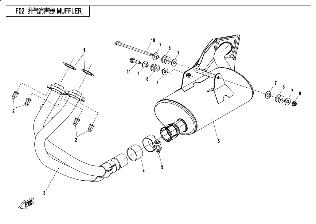 MUFFLER - F02