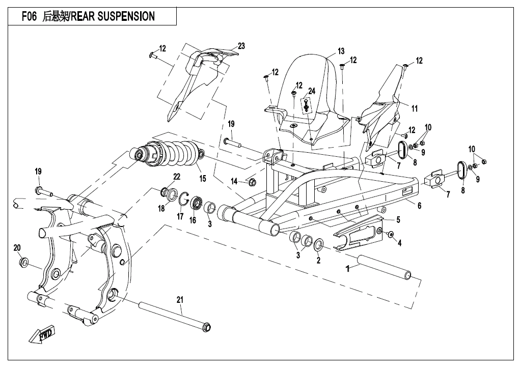 REAR SUSPENSION - F06