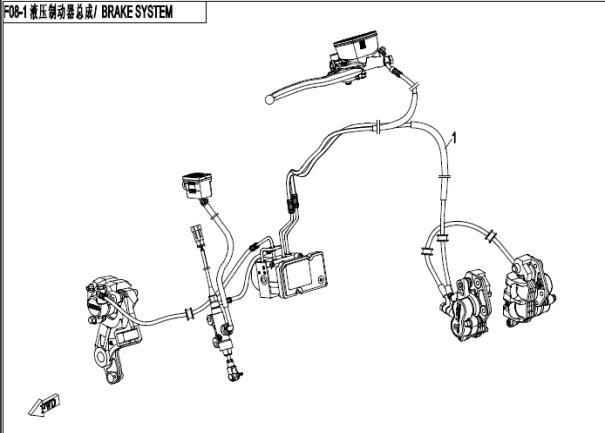 BRAKE SYSTEM - F08-1