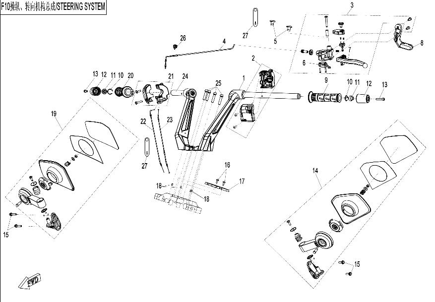 STEERING SYSTEM - F10