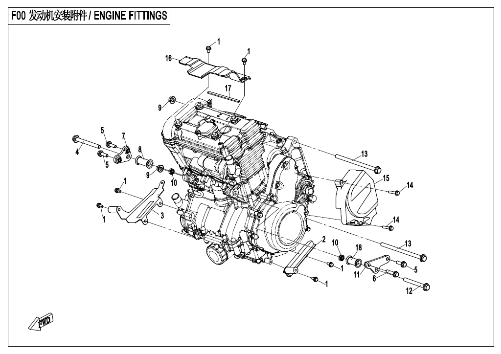 ENGINE FITTINGS - F00