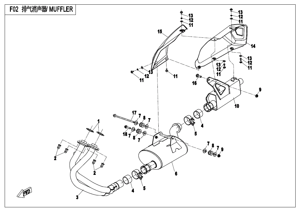 MUFFLER - F02