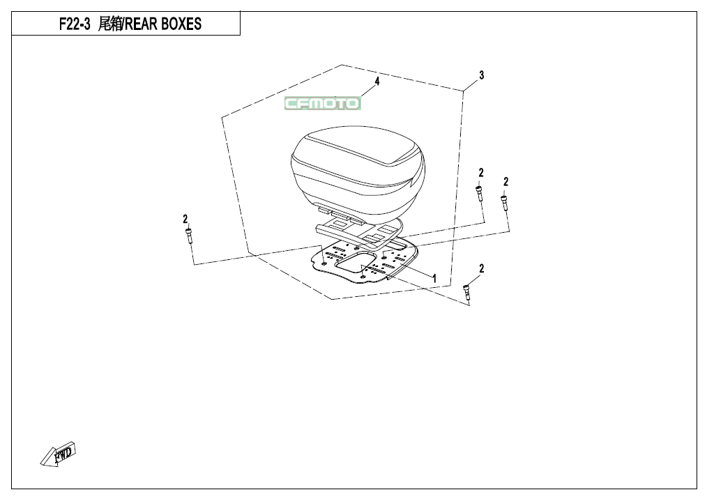 REAR BOXES - F22-3
