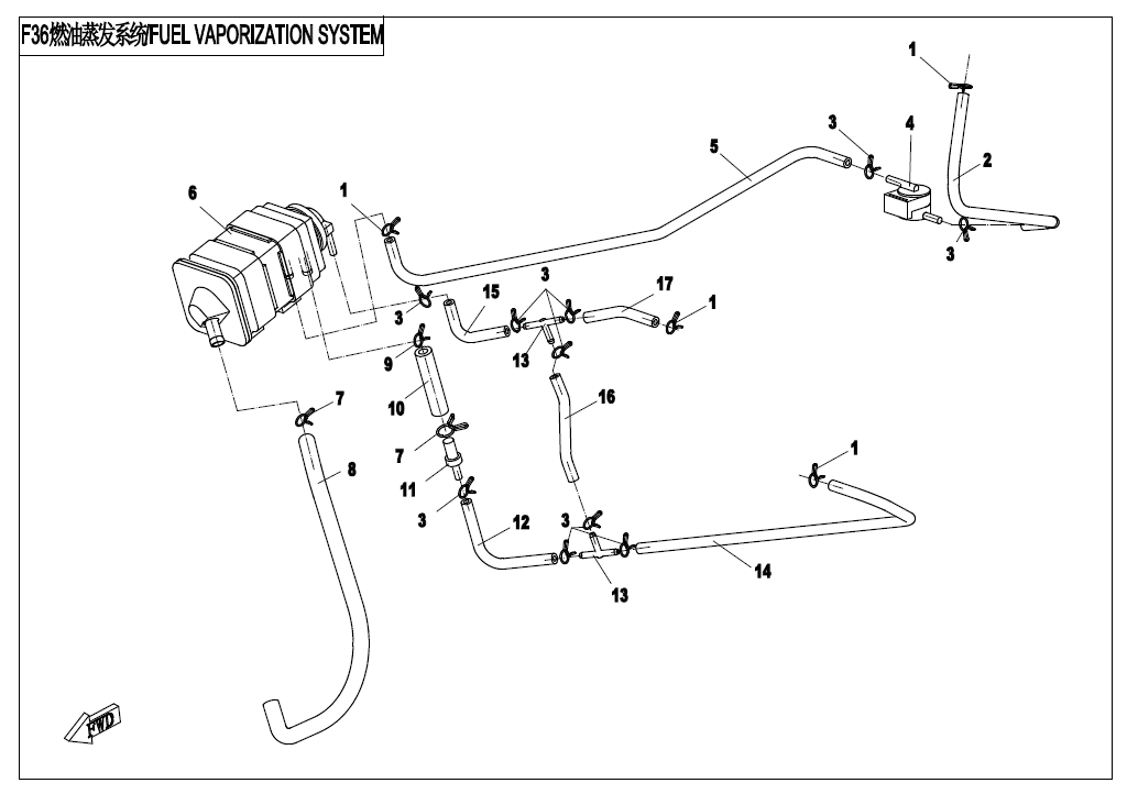 FUEL VAPORIZATION SYSTEM - F36